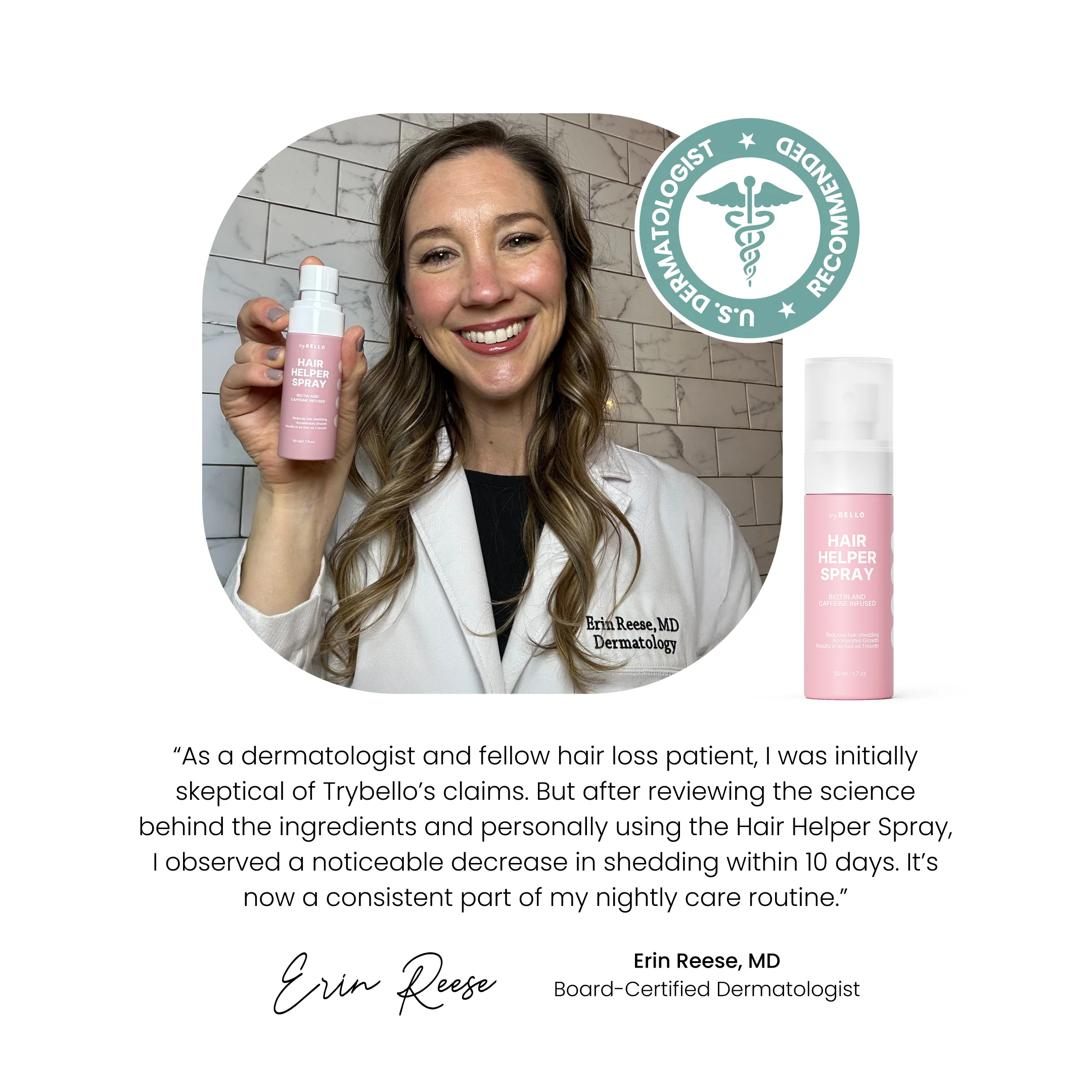 Bello Hair Helper Spray 3 Bello Hair Helper Spray