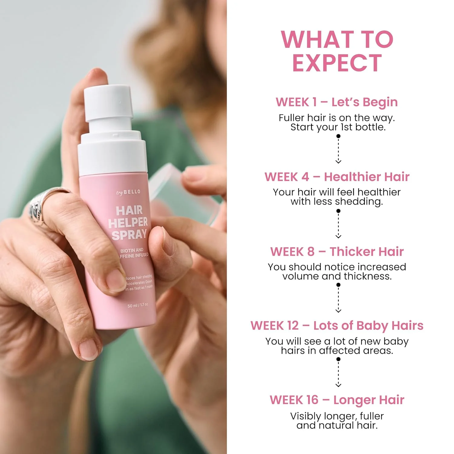 tryBello Hair Helper Spray 5 tryBello Hair Helper Spray