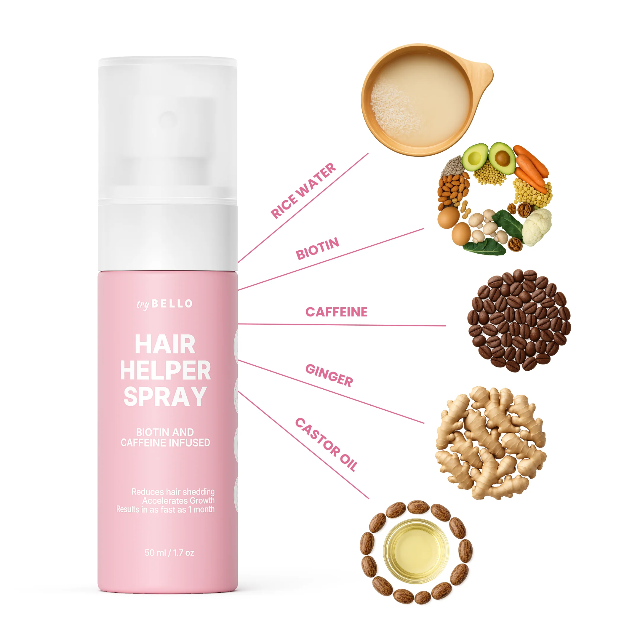 Bello Hair Helper Spray Loop