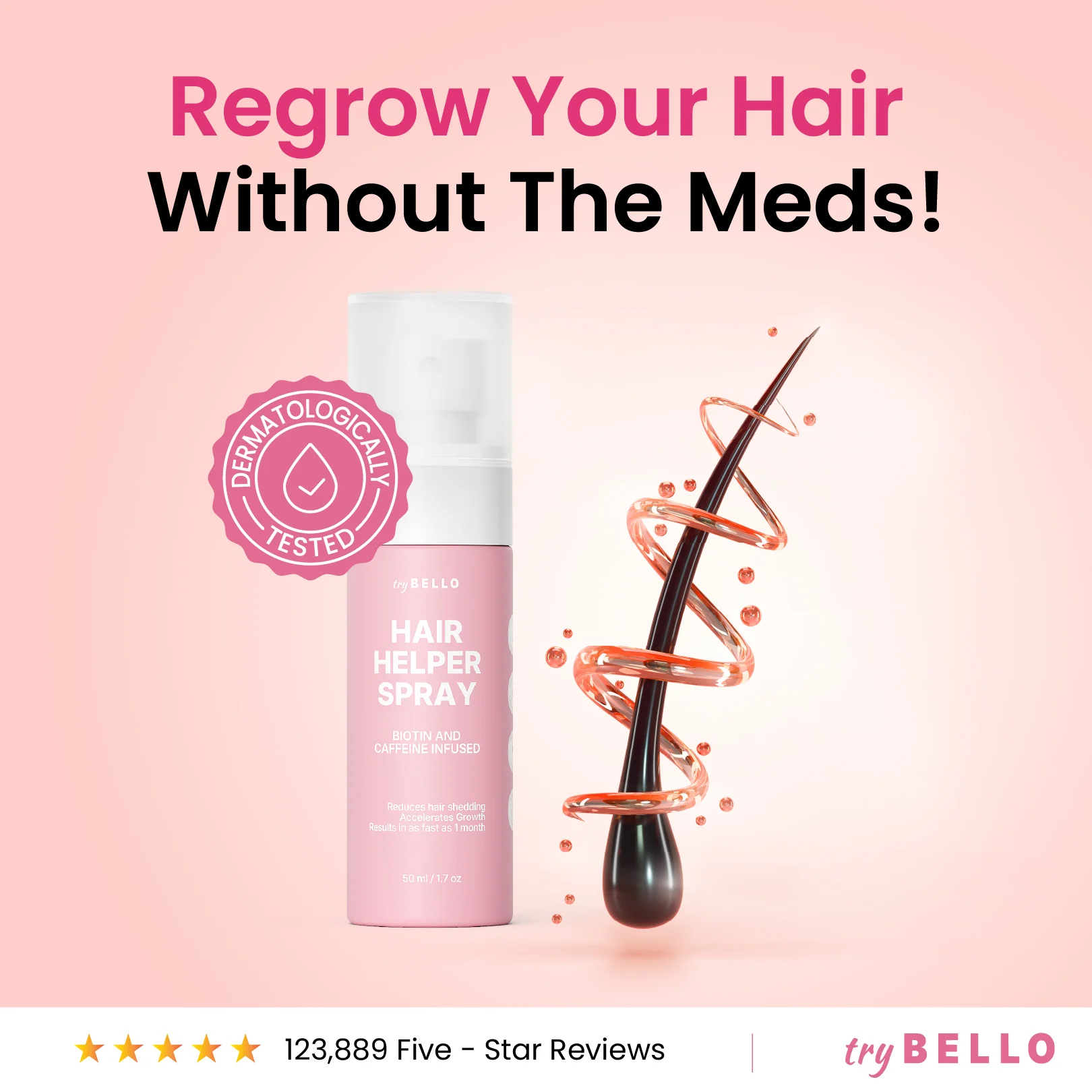 Bello Hair Helper Spray Loop