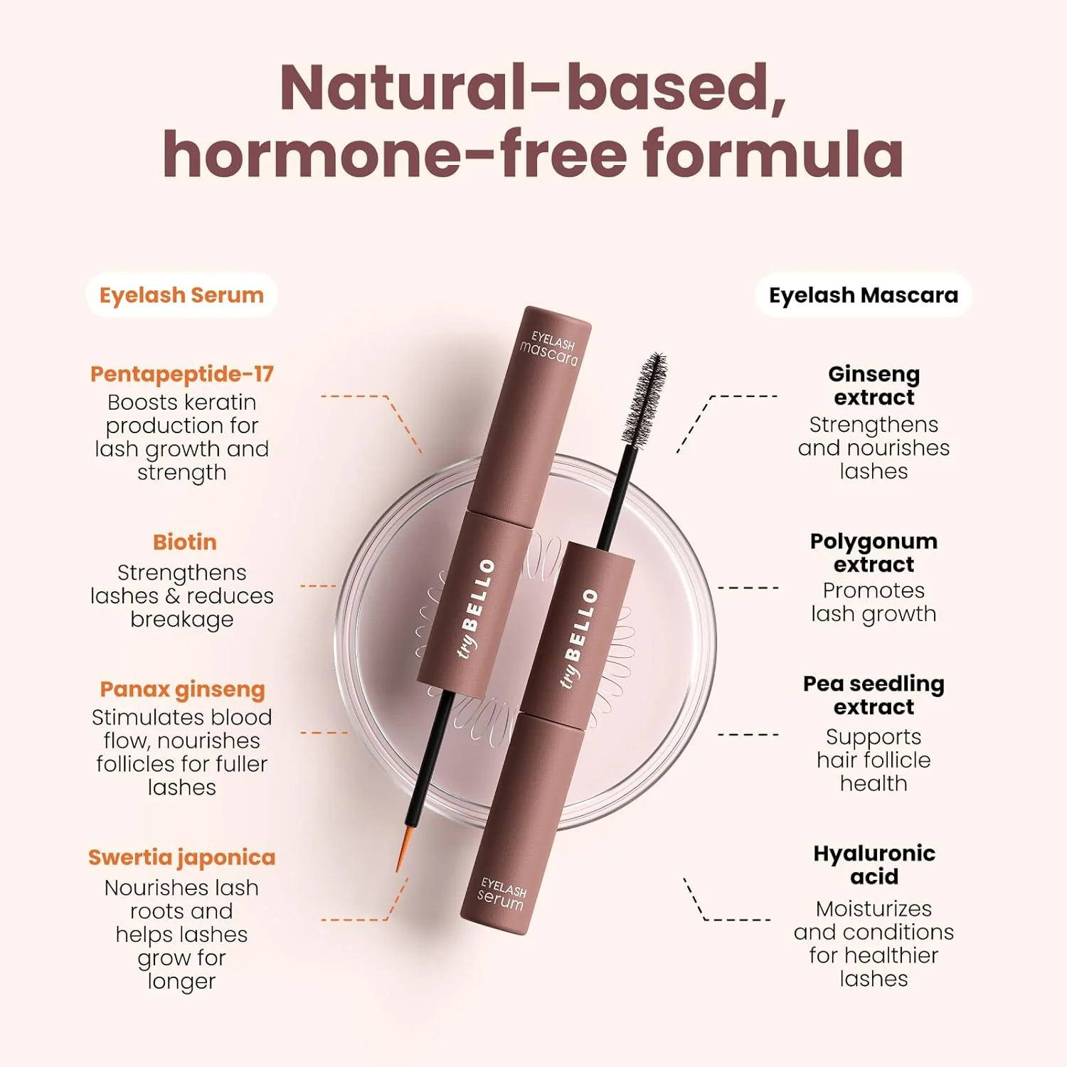 Eyelash Serum + Mascara Dual Wand