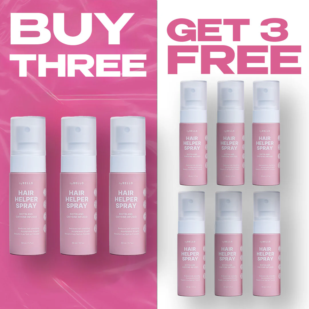 Bello Hair Helper Spray 12 Bello Hair Helper Spray