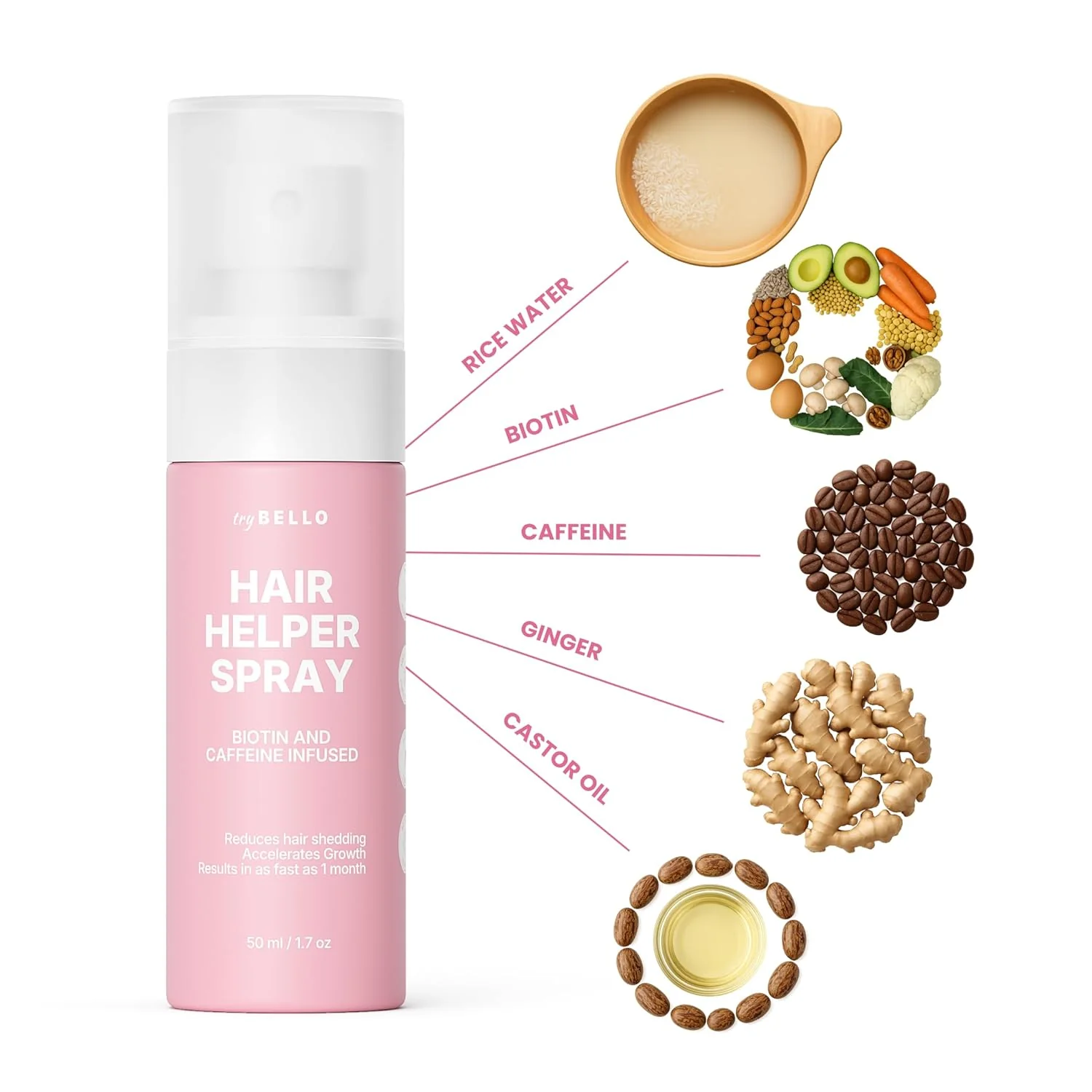 Bello Hair Helper Spray 3 Bello Hair Helper Spray