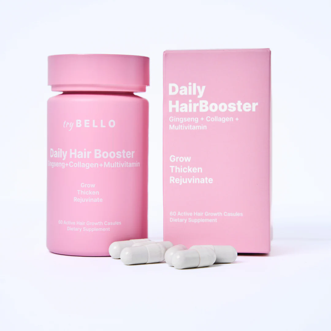 1 Month Supply - 1 Daily Hair Booster Capsules Bottle