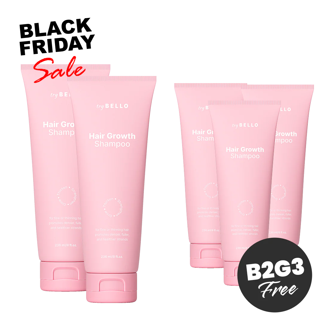 Bello Hair Growth Shampoo Buy 1 Get 3